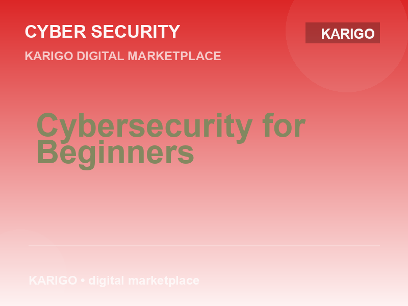 Cybersecurity for Beginners