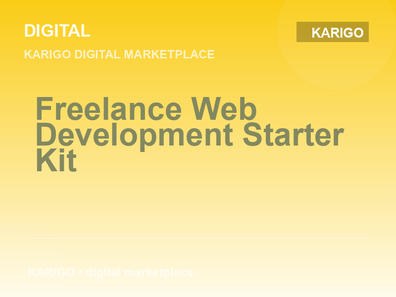 Freelance Web Development Starter Kit